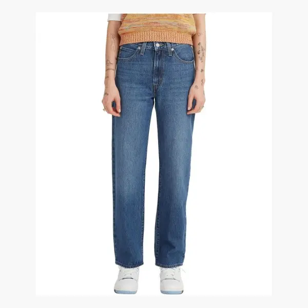 Women's Baggy Straight-Leg Jeans